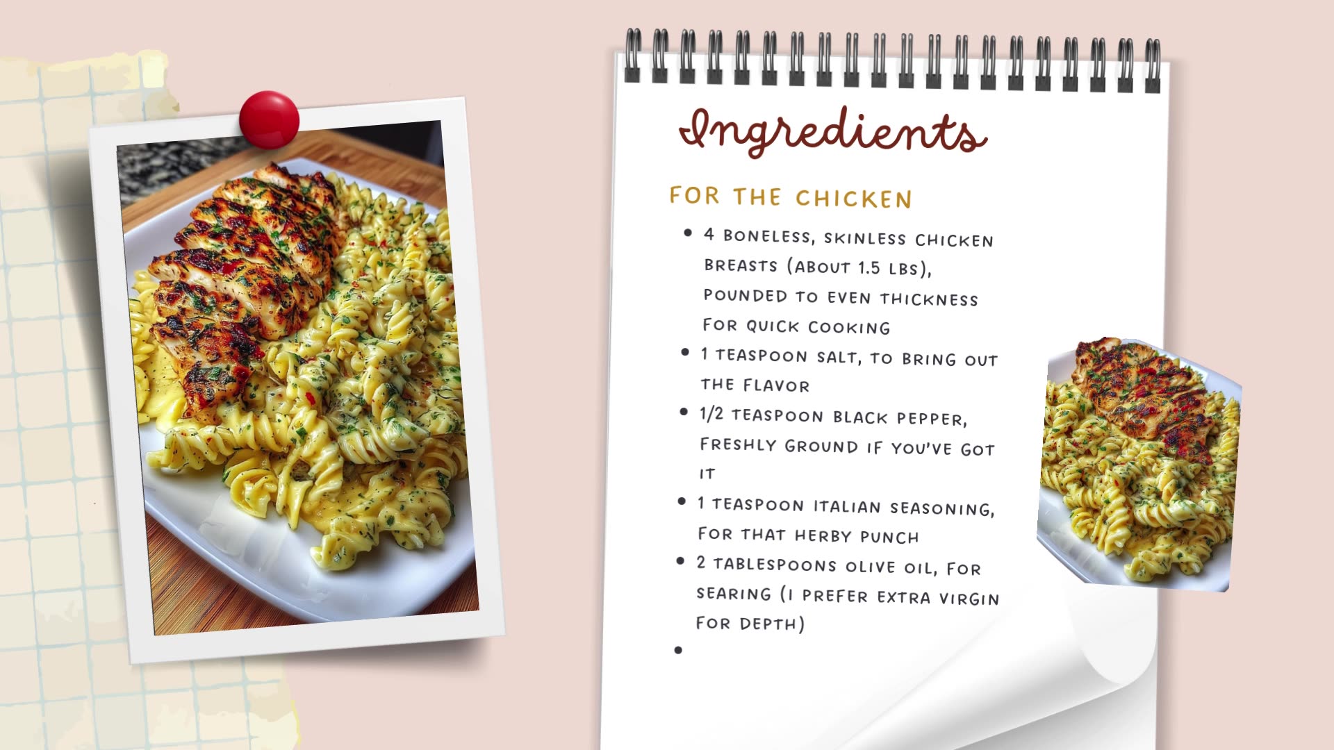 Video thumbnail for How to Make Flavorful Creamy Garlic Parmesan Chicken with Cheesy Twisted Past 5 Amazing Secrets