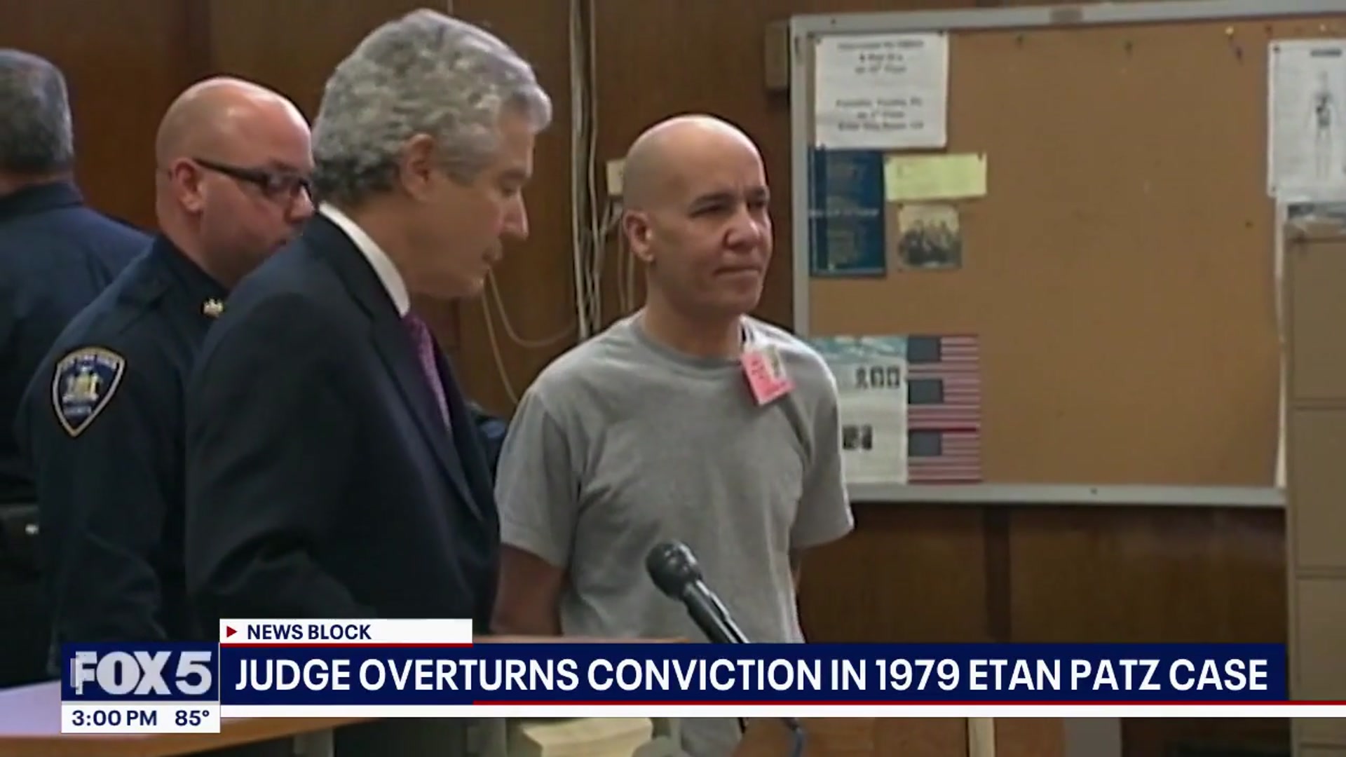'Video thumbnail for NY News Update: CBP officer shooting update, court orders new trial for Etan Patz case'