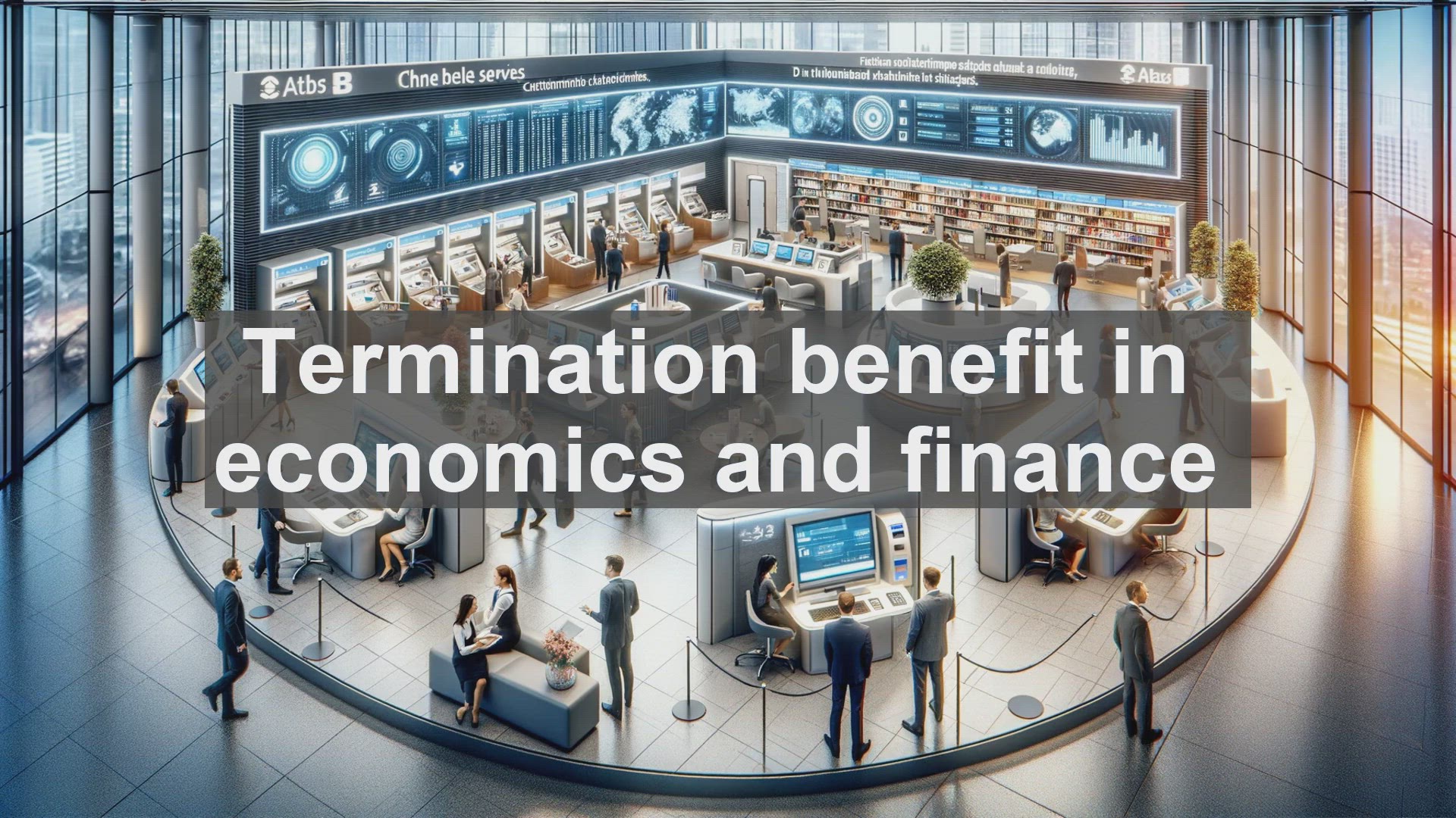 'Video thumbnail for Termination benefit in economics and finance'