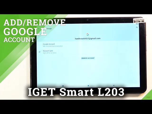 Video thumbnail for How to Add Google Account in IGET Smart L203 – Manage Google Account