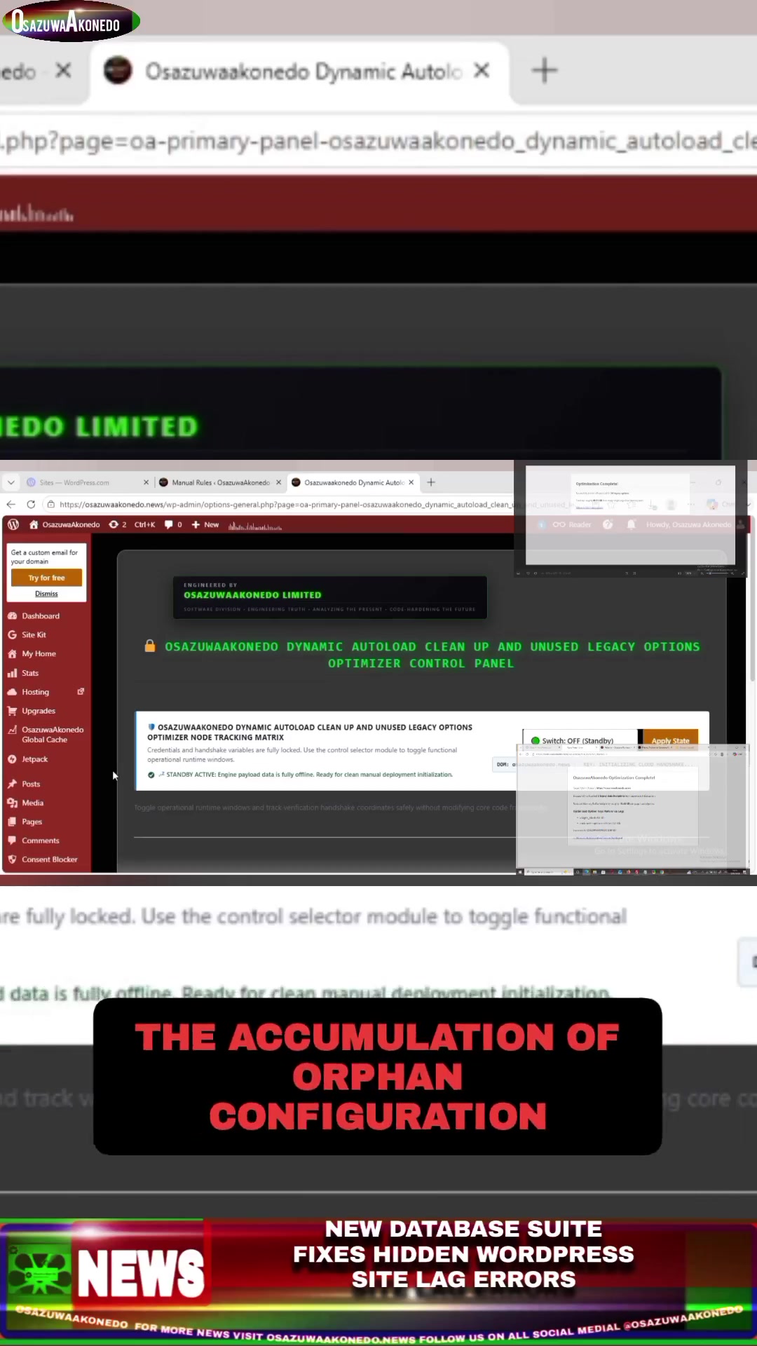 Video thumbnail for New Database Suite Fixes Hidden WordPress Site Lag Errors