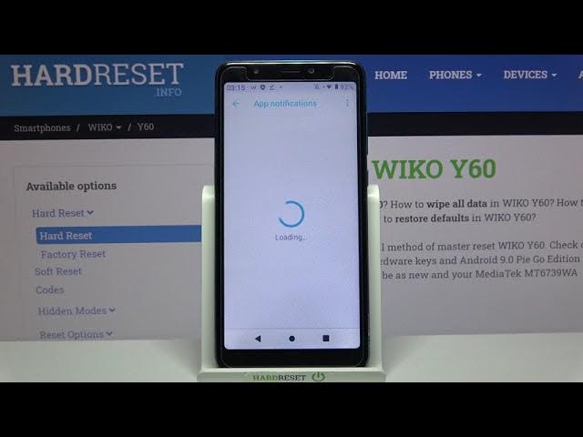 Video thumbnail for WIKO Y60 and Main Notification Settings – Manage Phone Notifications