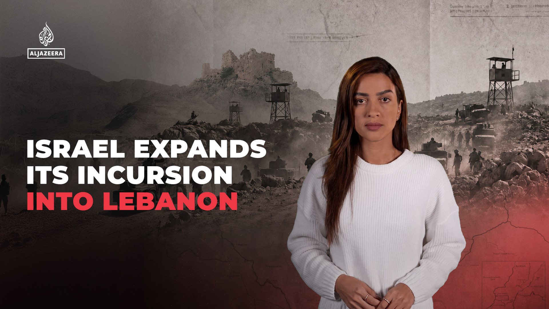 Video thumbnail for The largest Israeli advance into Lebanon in years