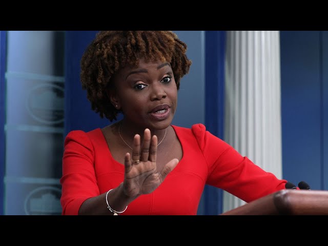 Video thumbnail for Karine Jean-Pierre Destroyed - Humiliating Answer To Illegal Migrants Border Crisis