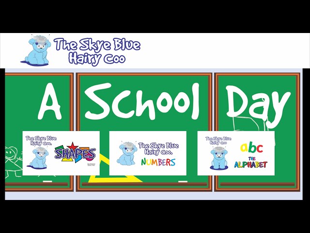 Video thumbnail for A School Day with the Skye Blue Hairy Coo। kids video। Kids Cartoon । Skyebluehairycoo