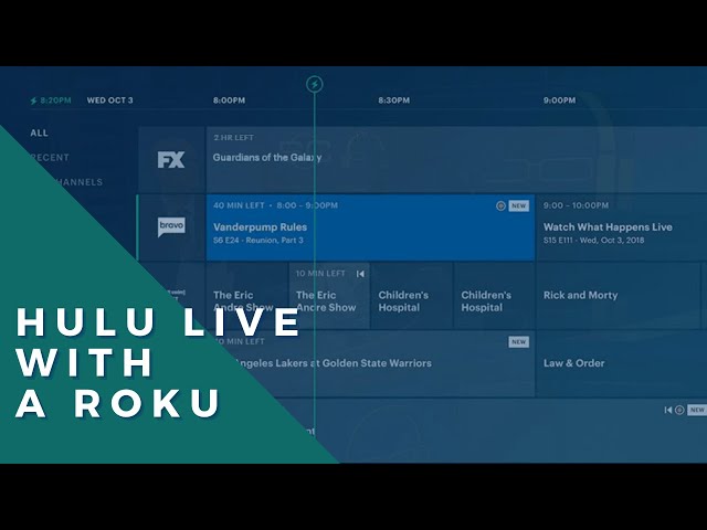 'Video thumbnail for How to Navigate Hulu Live TV on Roku  -- New Live TV Guide! (Fall 2019)'