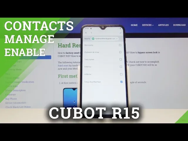 Video thumbnail for How to Copy SIM Contact in CUBOT R15 - SIM Card Contacts