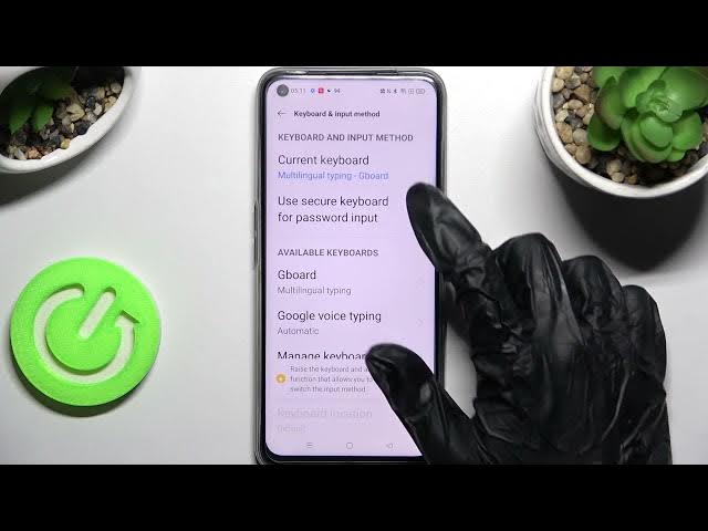 Video thumbnail for REALME Narzo 50 - How To Enter Text Correction Options