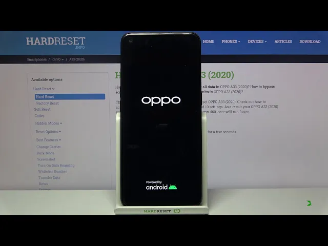 Video thumbnail for How to Factory Reset OPPO A33 2020 – Remove All Content & Bring Back Manufacturer Configuration
