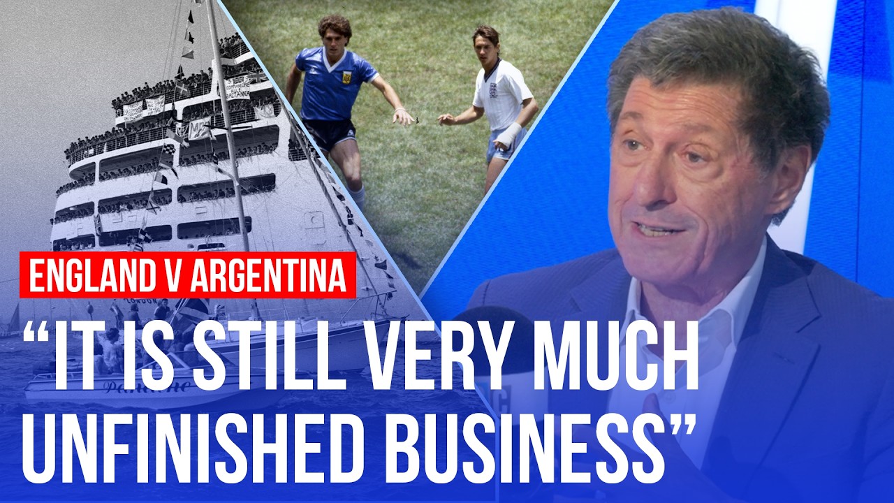 Video thumbnail for Why England v Argentina semi-final is deemed 'highest risk' World Cup game