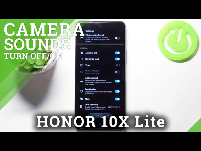 Video thumbnail for How to Manage Camera Shutter Sound in Honor 10X Lite – Turn Off Camera Sound Feedback