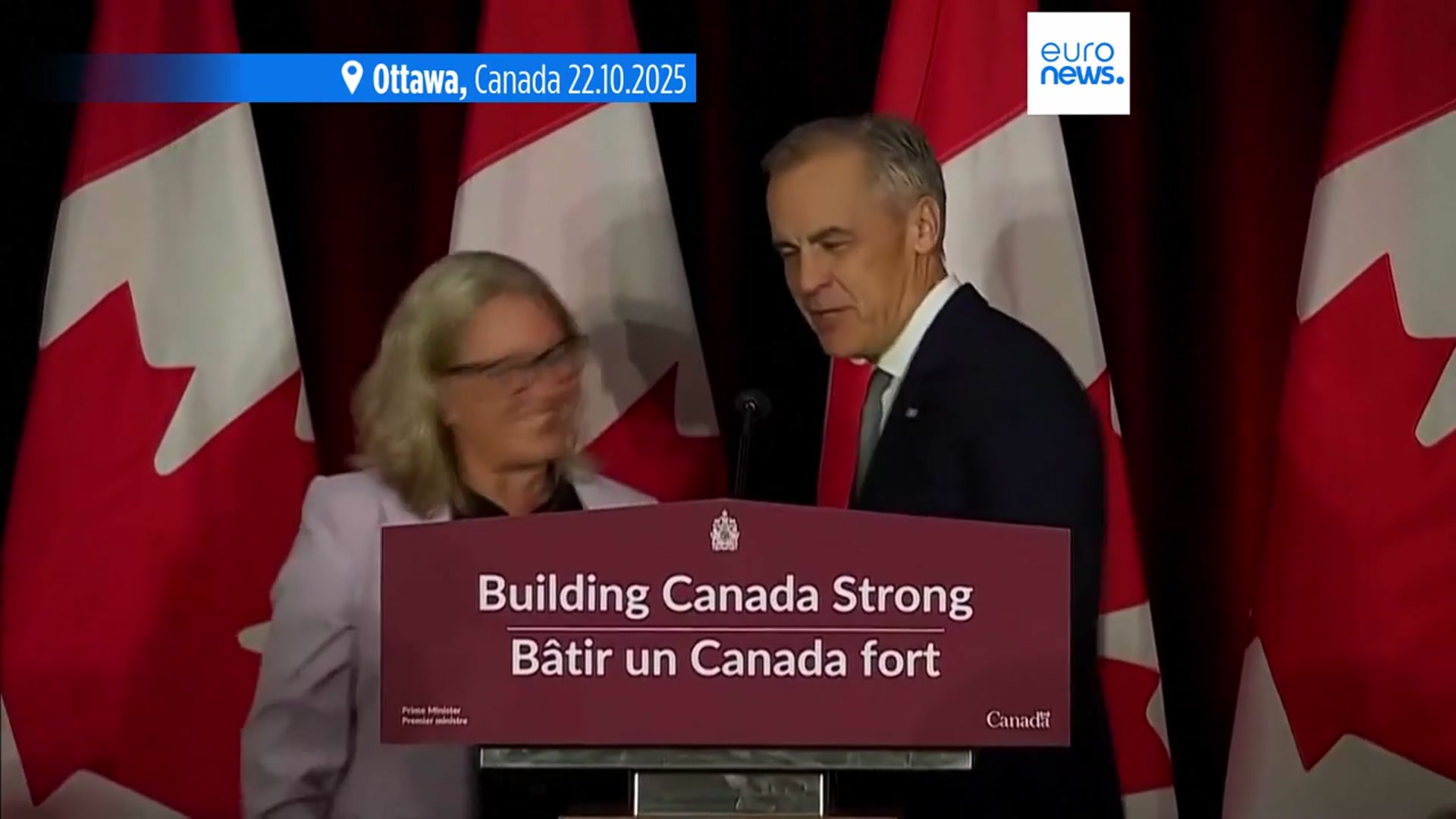 'Video thumbnail for Trump ends trade talks with Canada over anti-tariffs TV advert as trade tensions rise yet again'