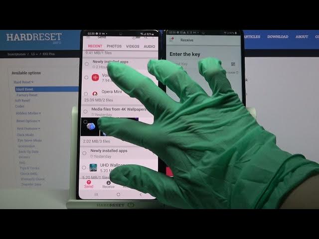 Video thumbnail for How to Move Data from SAMSUNG Phone to LG K62 Plus - Send Files Wirelessly / Transfer Phone Data