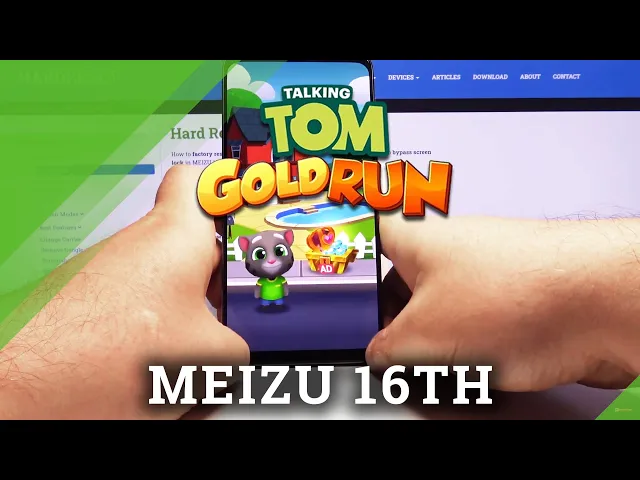 Video thumbnail for Talking Tom Gold Run Performance Test on MEIZU 16TH - Gameplay