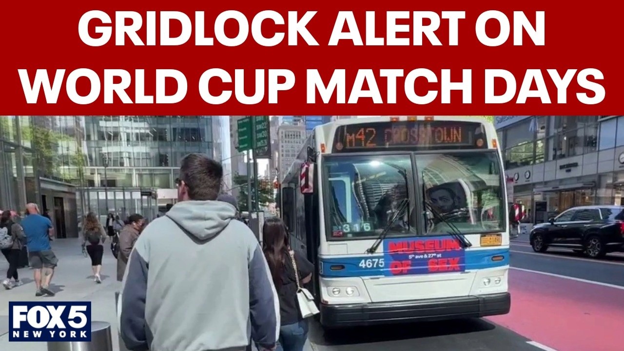 Video thumbnail for This NYC street will be bus-only on World Cup match days
