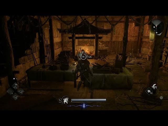 Video thumbnail for Nioh 3 - 1572 CE: A Fierce Flame: (Use Mirror To Visit Eternal Rift) Speak with The Blacksmith