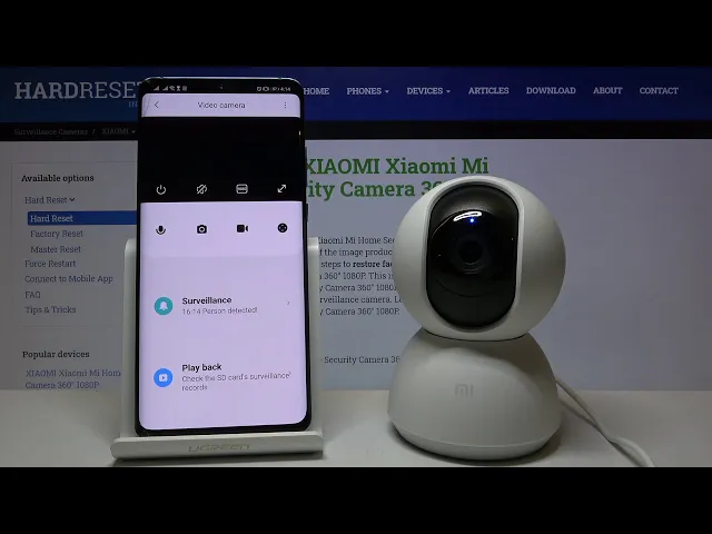 Video thumbnail for How to Turn Off Status Light in XIAOMI MI Home Security Camera 360