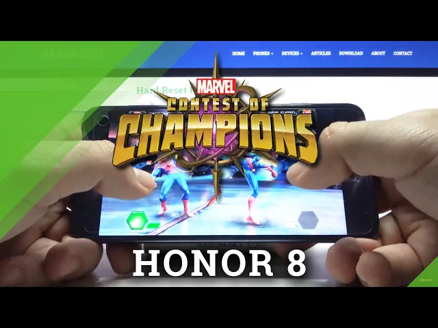 Video thumbnail for Marvel Contest of Champions on HONOR 8 | GamePlay Test