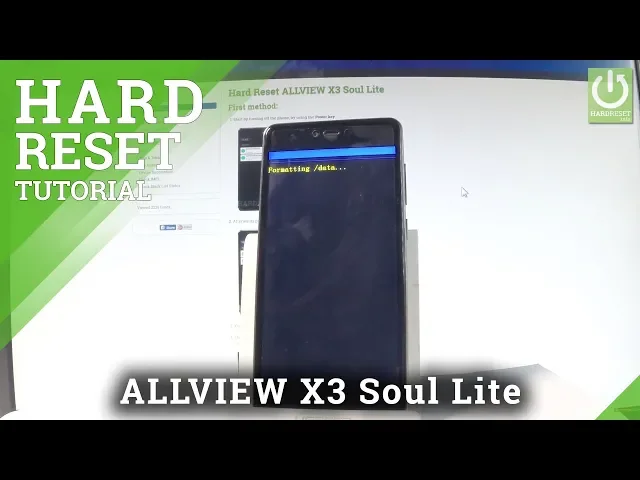 Video thumbnail for Hard Reset ALLVIEW X3 Soul Lite - Bypass Screen Lock / Master Reset