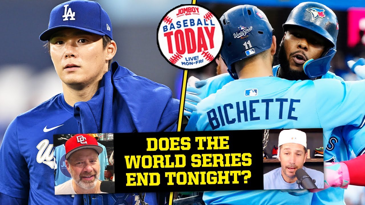 Video thumbnail for Does the World Series end tonight? | Baseball Today