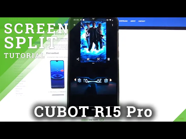 Video thumbnail for Activate Double Display & Use Split Screen Option - CUBOT R15 Pro