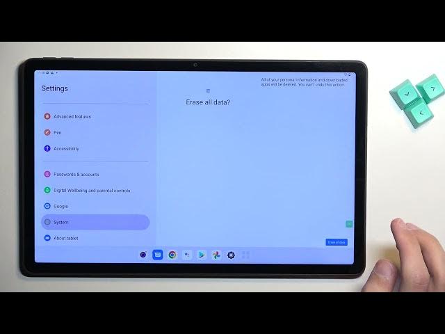 Video thumbnail for Hard Reset LENOVO Tab P11 Gen 2 | Using Settings