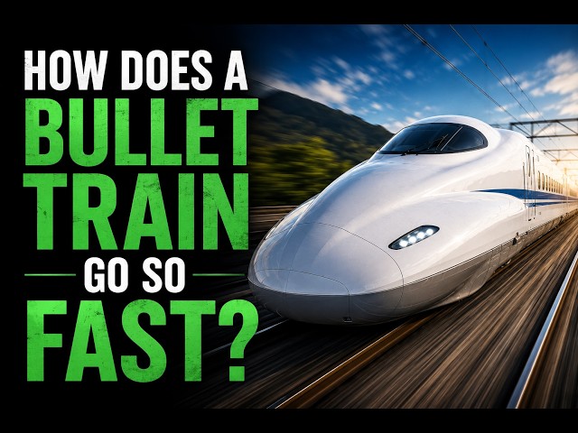 Video thumbnail for How does a bullet train go so fast?
