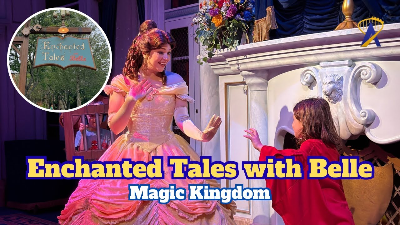 Video thumbnail for Enchanted Tales with Belle Full Experience at Magic Kingdom!