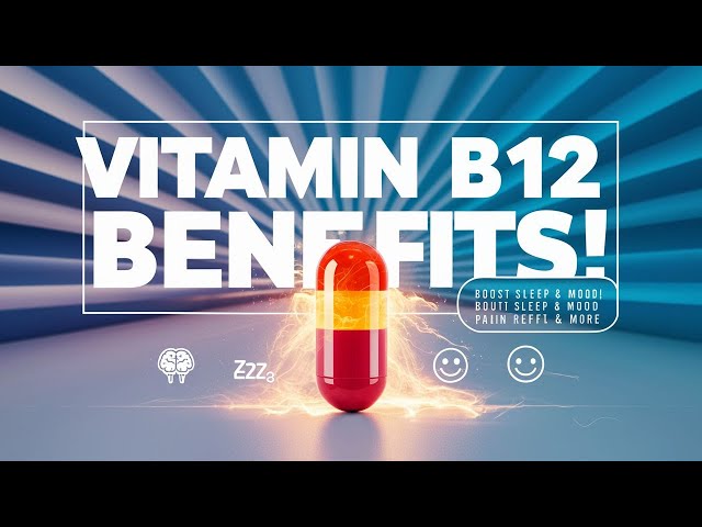 Video thumbnail for Vitamin B12, treats pain and other diseases. Check which ones.