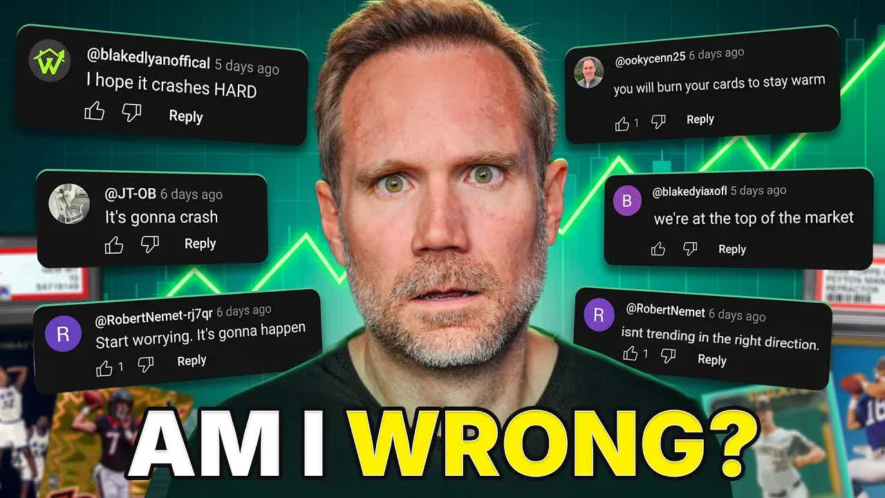 Video thumbnail for The Geoff Wilson Show: Your Best Arguments AGAINST My Card Market Optimism