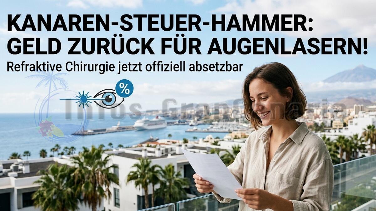 Video thumbnail for Augenlasern auf den Kanaren jetzt von den Steuern absetzbar