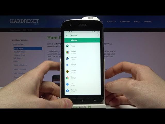 Video thumbnail for How to Allow Unknown Sources in CAT S61 – Allow Installation