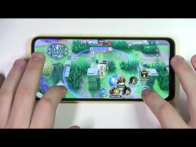 Video thumbnail for POKEMON Unite Game on a POCO C40 Phone - Gameplay and Display Options Review