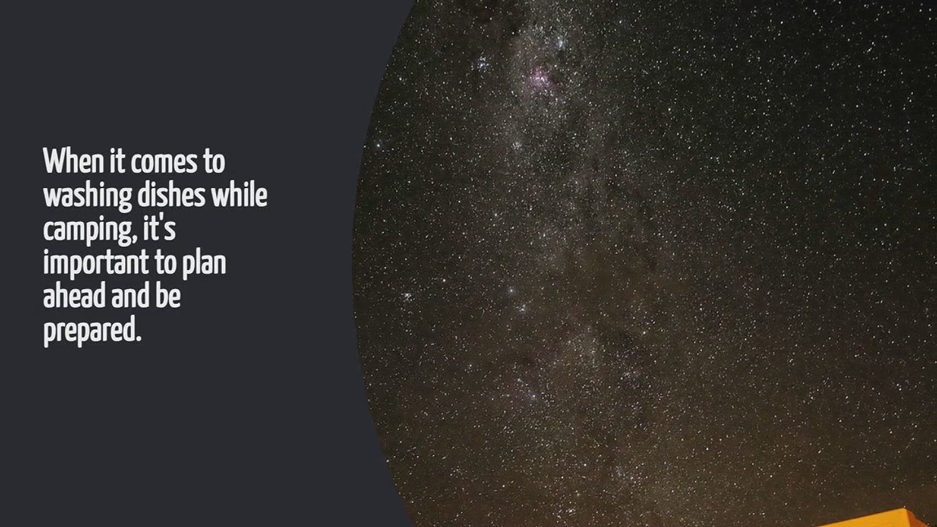 Video thumbnail for How To Wash Dishes Camping