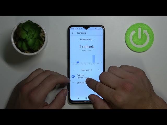 Video thumbnail for How to Check Number of Apps Opened Each Day on Nokia 5.3 – View App Statistics