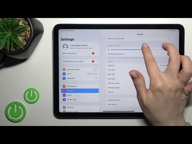 Video thumbnail for How to Mute Notifications Sound on iPad Air 5th? | iOS Sound Settings