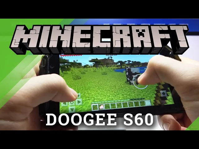Video thumbnail for Minecraft Game on DOOGEE S60