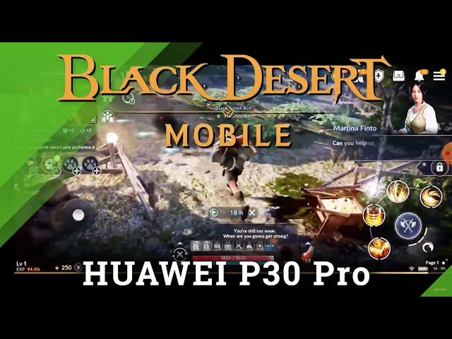 Video thumbnail for Gameplay of Black Desert on Huawei P30 Pro  - Mobile Gaming Test - Screen Recording