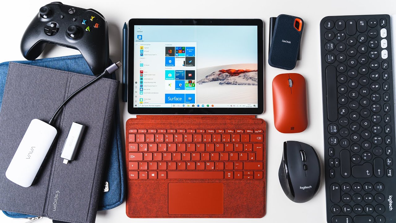 Video thumbnail for Best Microsoft Surface Go 2 Accessories: Cases, USB C Hubs, Keyboards