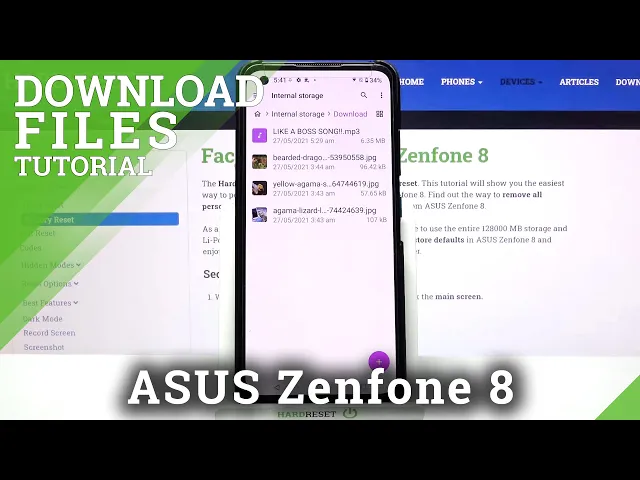 Video thumbnail for How to Access all Downloads in ASUS Zenfone 8 - Find Gathered Downloaded Files