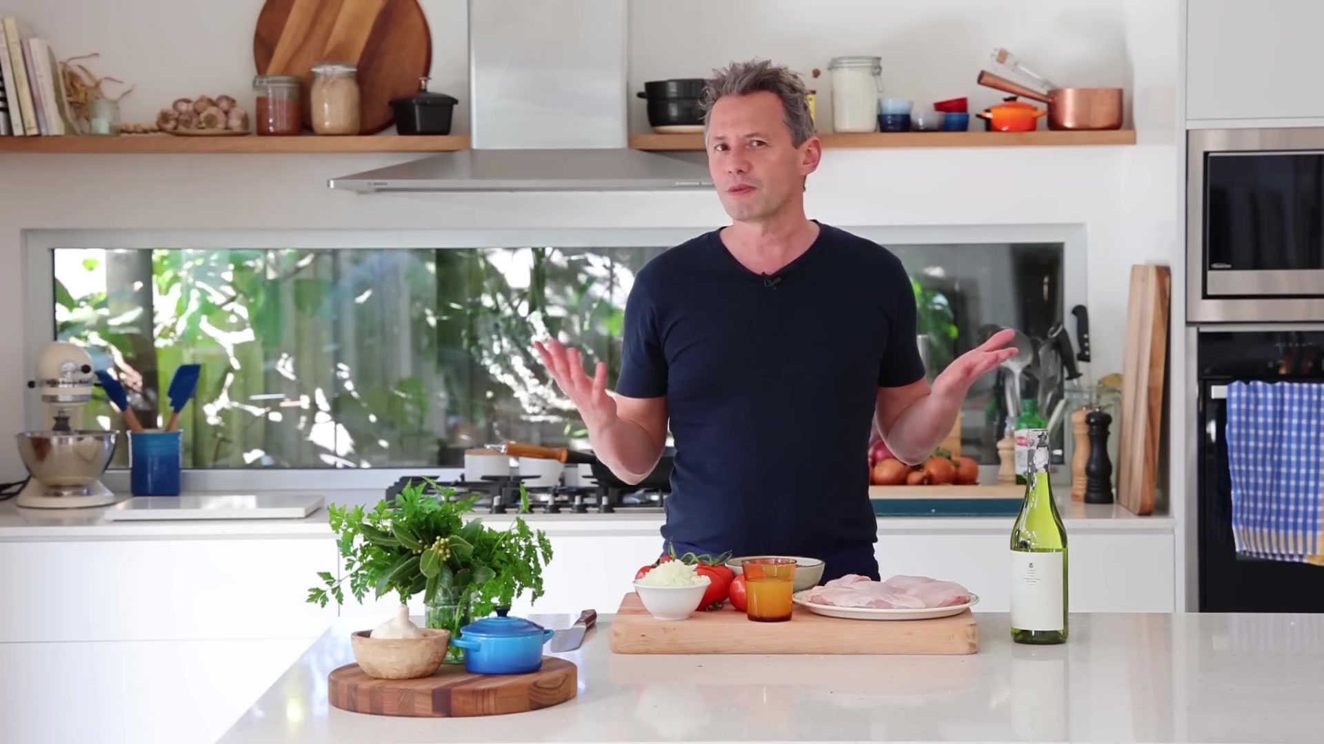 Video thumbnail for 17.Humble but tasty sauté chicken in tomato sauce (Poulet a la tomate) (1080p 25fps)
