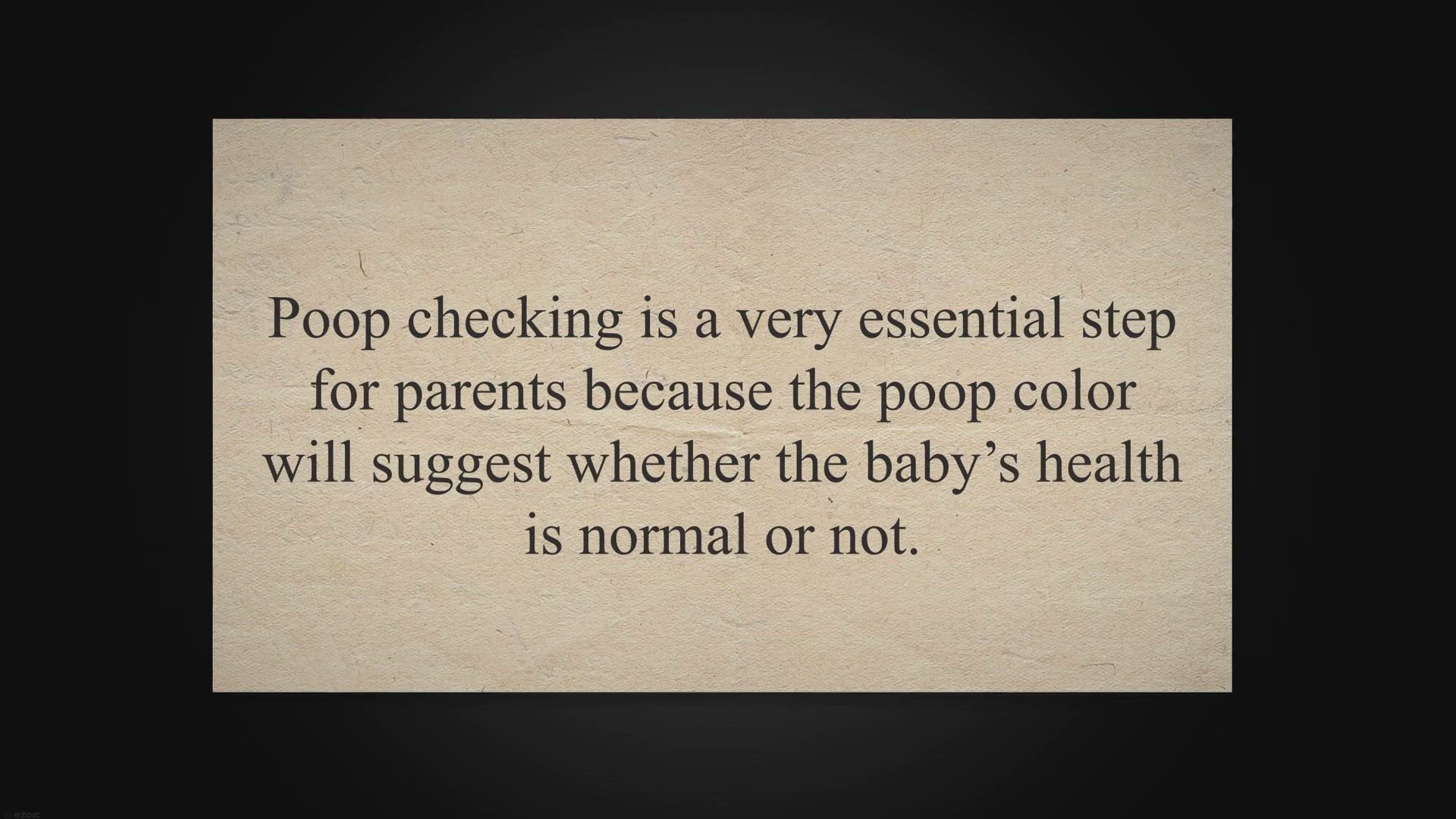 Video thumbnail for Baby Poop Smells Sour? Should You Worry Or Not?