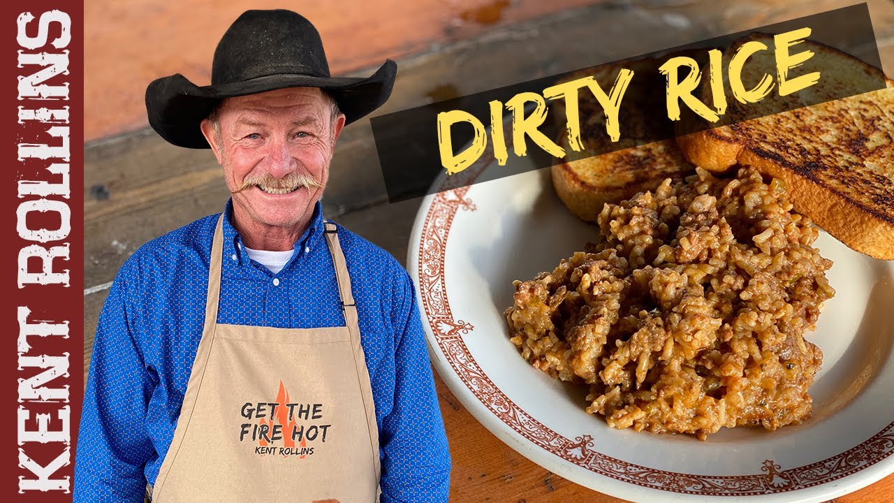 'Video thumbnail for Cajun Dirty Rice with Justin Wilson | Cowboy Remake'