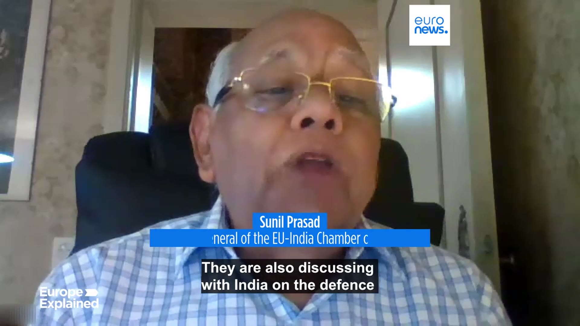 'Video thumbnail for How military business could be the game changer for the EU-India free trade deal'