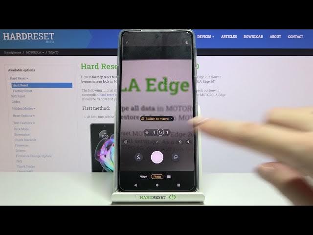 Video thumbnail for How to Change Aspect Ratio in MOTOROLA Edge 20 – Camera Ratio Management