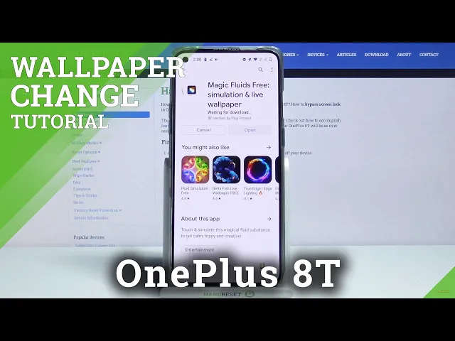 Video thumbnail for How to Download Live Magic Fluid Wallpaper on OnePlus 8T– Apply Magic Fluid Wallpaper