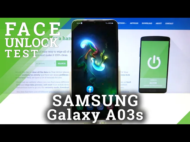 Video thumbnail for Face Unlock Test in Samsung Galaxy A03s – Check Unlock Option