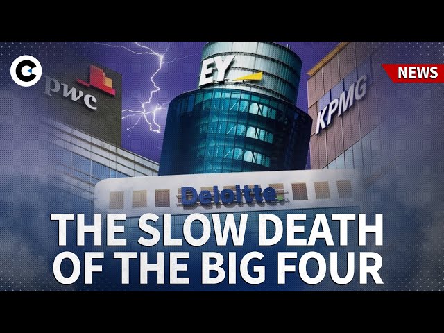 Video thumbnail for Big Four: The slow death of KPMG, EY, PwC and Deloitte’s legal dream
