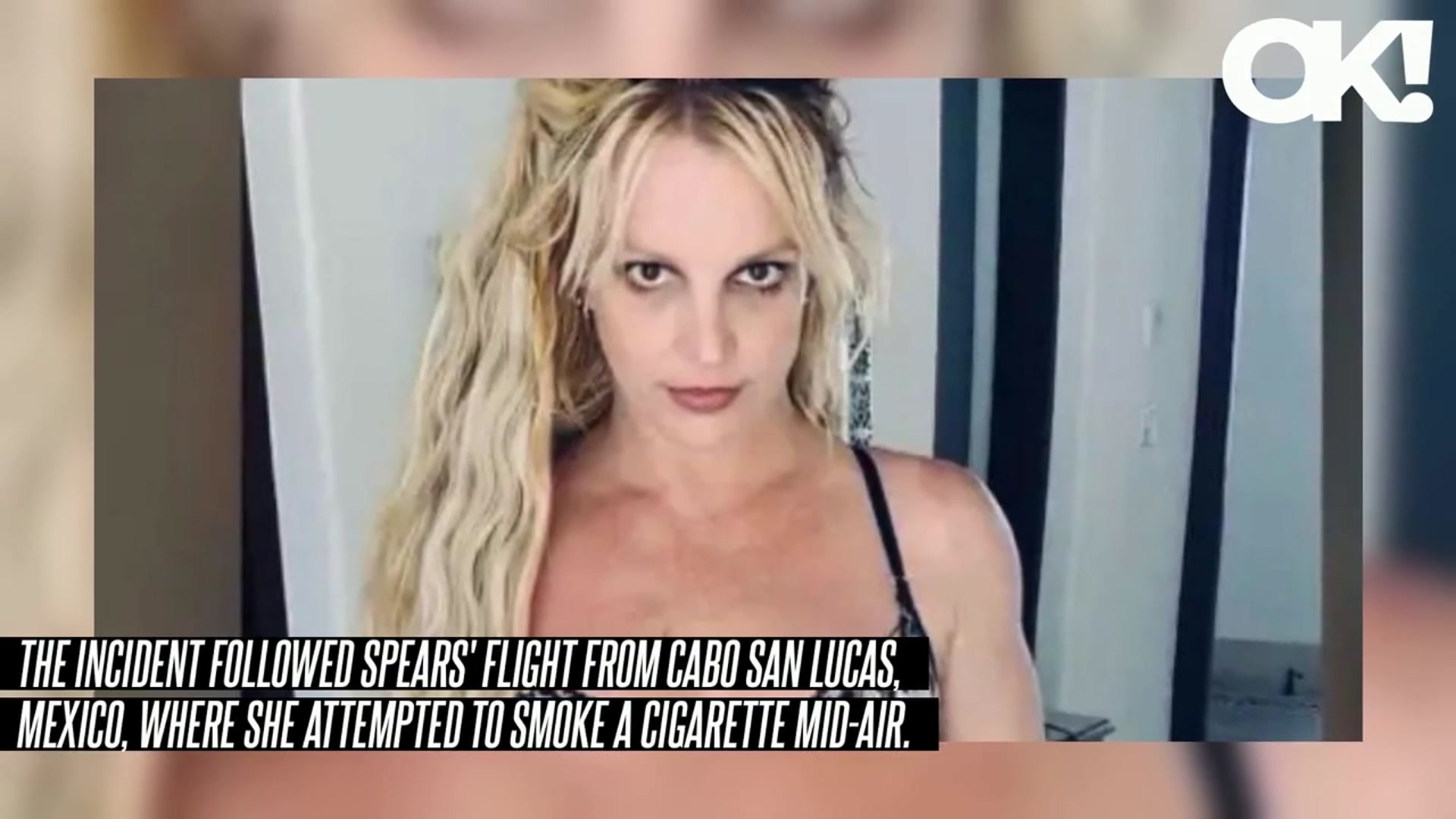 'Video thumbnail for Britney Spears Accused of Not 'Taking Her Meds' During Bizarre Plane Incident, Officer Alleges as Footage Goes'