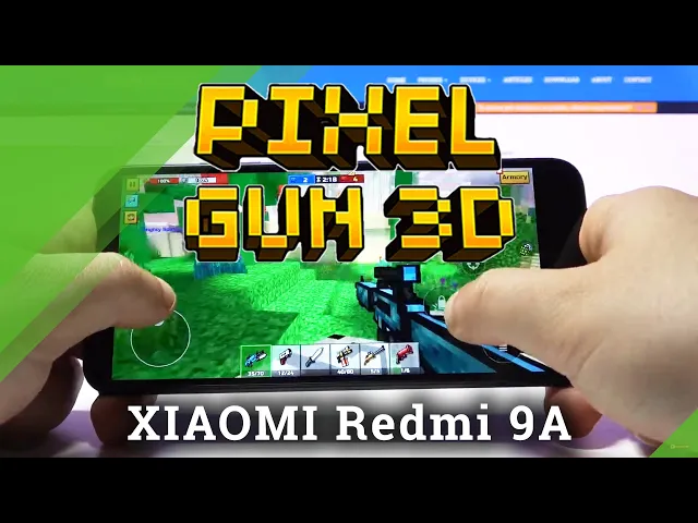 Video thumbnail for Pixel Gun 3D XIAOMI Redmi 9A Gameplay - FPS Review / Game Test